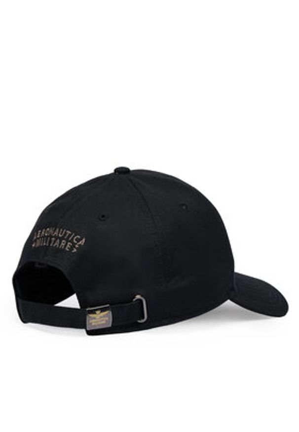 Aeronautica Militare Czapka z daszkiem 262HA1100UCT02848 Czarny. Kolor: czarny. Materiał: bawełna