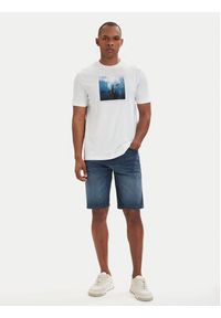 BOSS T-Shirt Creature 50561861 Kremowy Regular Fit. Kolor: kremowy. Materiał: bawełna #2