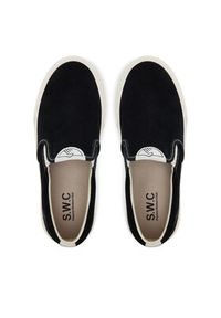 S.W.C Stepney Workers Club Tenisówki Lister YA03014 Czarny. Kolor: czarny. Materiał: skóra, zamsz #2