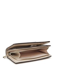 MICHAEL Michael Kors Duży Portfel Damski 32S5SYTZ2L Beżowy. Kolor: beżowy. Materiał: skóra #3