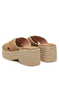 Pollini Espadryle SA28278I0MTF0122 Beżowy. Kolor: beżowy. Materiał: skóra, zamsz #6
