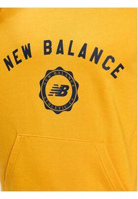 New Balance Bluza Dukserica Sport Seasonal French Terry MT31901 Żółty Relaxed Fit. Kolor: żółty. Materiał: syntetyk. Styl: sportowy