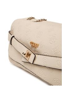 Guess Torebka Ella Logo HWPD97 46210 Beżowy jasny. Kolor: beżowy. Materiał: skórzane #3