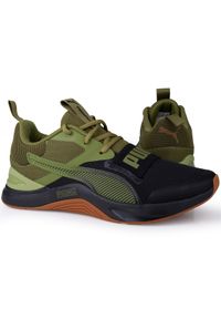 Buty męskie treningowe Puma PROSPECT NEO FORCE. Kolor: wielokolorowy, czarny, zielony. Sport: turystyka piesza