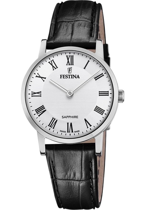 Zegarek Festina Zegarek damski Festina F20013-2 czarny. Kolor: czarny