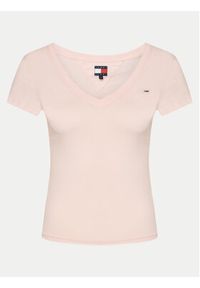 Tommy Jeans Komplet 2 t-shirtów DW0DW21367 Kolorowy Slim Fit. Materiał: bawełna. Wzór: kolorowy #6