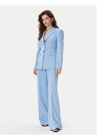 Hugo - HUGO Spodnie materiałowe Himia 50513960 Błękitny Regular Fit. Kolor: niebieski. Materiał: syntetyk #2