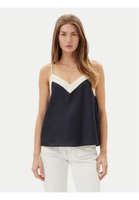Vero Moda Top Denise 10329790 Czarny Regular Fit. Kolor: czarny. Materiał: wiskoza