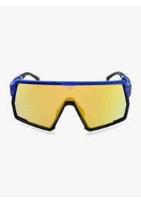 Okulary rowerowe Rudy Project Kelion - crystal blue/multilaser yellow. Kolor: niebieski