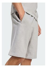 Adidas - adidas Szorty sportowe Essentials Trefoil JW8624 Szary Regular Fit. Kolor: szary. Materiał: bawełna. Styl: sportowy #3