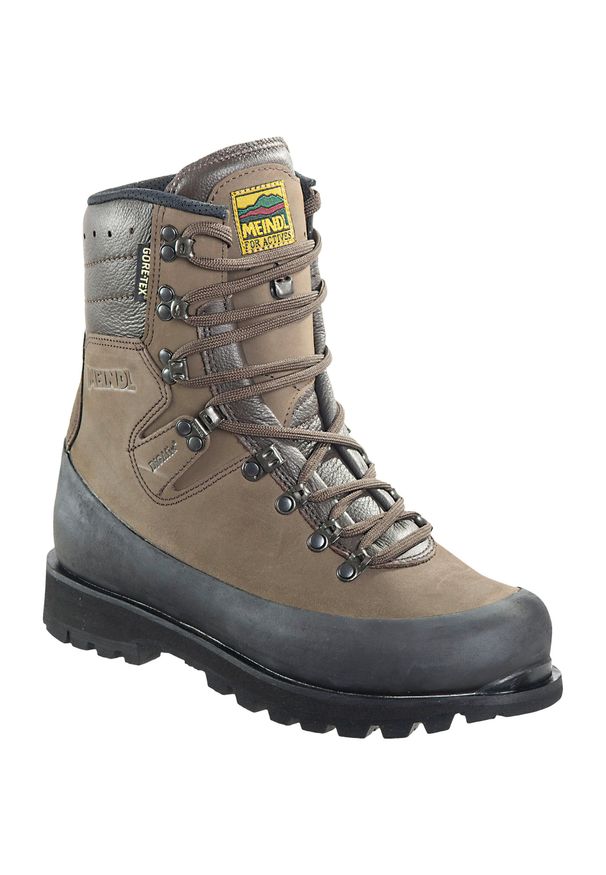 MEINDL - Buty turystyczne męskie Meindl Glockner GTX. Kolor: wielokolorowy, czarny, brązowy. Technologia: Gore-Tex. Sport: turystyka piesza