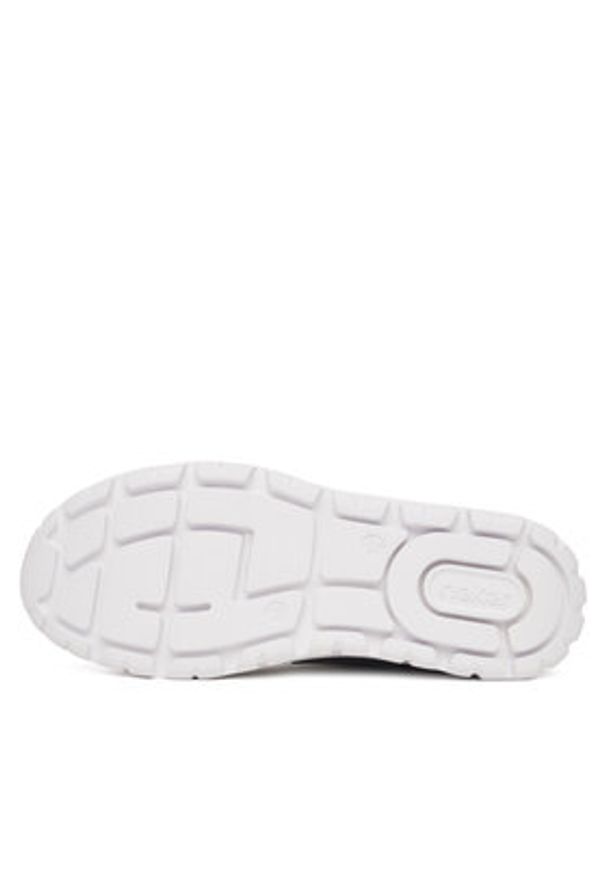 Rieker Sneakersy N1313-14 Granatowy. Kolor: niebieski. Materiał: skóra