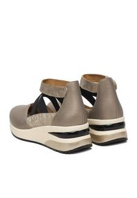 Remonte Półbuty D2411-90 Beżowy. Kolor: beżowy. Materiał: skóra, syntetyk #8