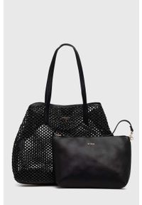 Guess torebka kolor czarny. Kolor: czarny. Rodzaj torebki: na ramię #1
