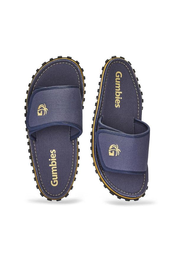 Gumbies - Klapki GUMBIES STRIDER SLIDE UNISEX. Kolor: niebieski. Styl: sportowy. Sport: pływanie, fitness