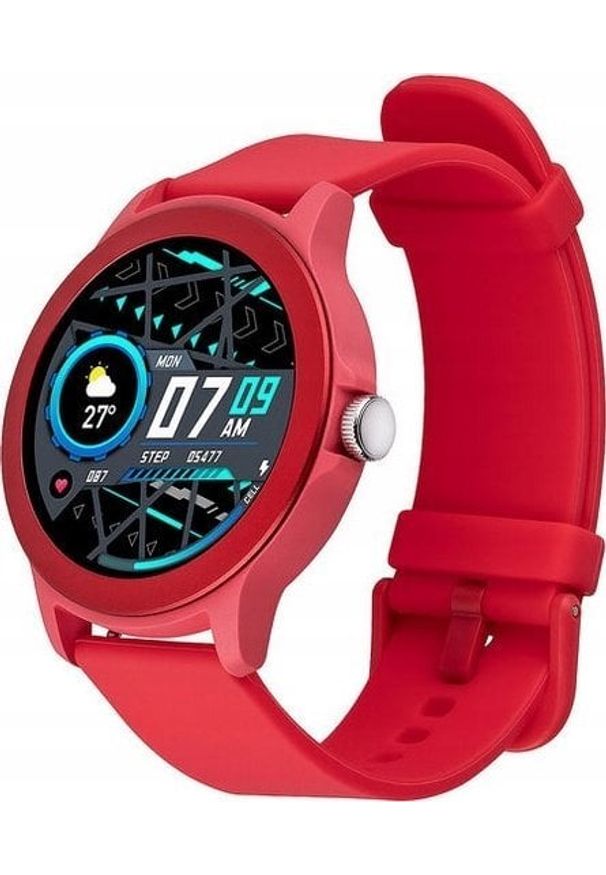 TRACER - Smartwatch Tracer SMK3 Czerwony (TRAFON47412). Rodzaj zegarka: smartwatch. Kolor: czerwony