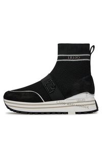 Liu Jo Sneakersy Maxi Wonder 75 BA4061 TX145 Czarny. Kolor: czarny. Materiał: materiał
