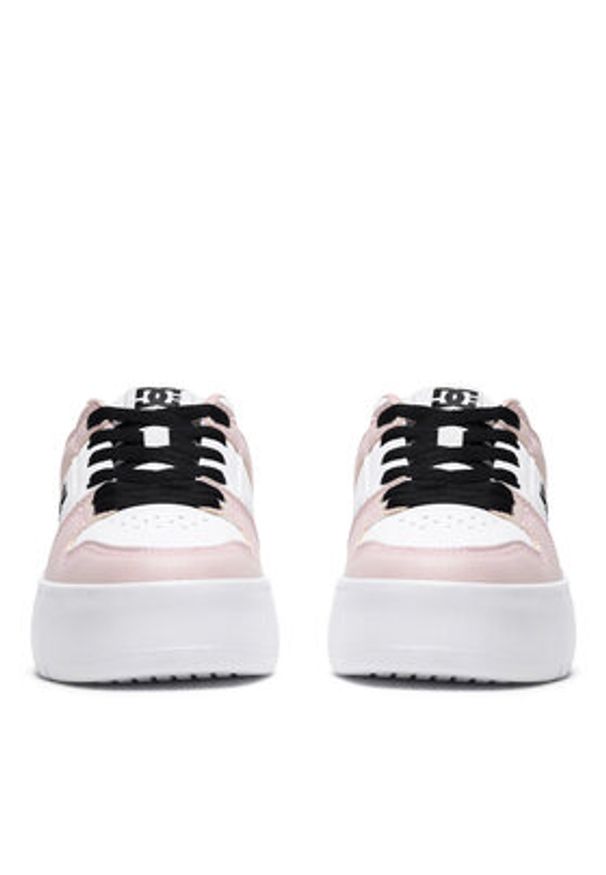 DC Shoes Sneakersy V5-10123 Różowy. Kolor: różowy. Materiał: syntetyk, materiał