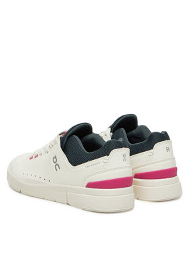 On Sneakersy The Roger Advantage 3WD10652923 Écru. Materiał: skóra