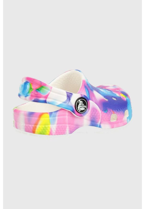 Crocs klapki dziecięce. Nosek buta: okrągły. Materiał: materiał