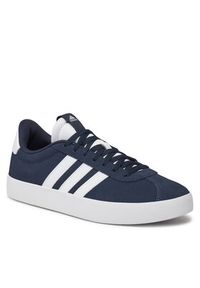 Adidas - adidas Sneakersy Vl Court 3.0 ID6275 Granatowy. Kolor: niebieski. Materiał: zamsz, skóra