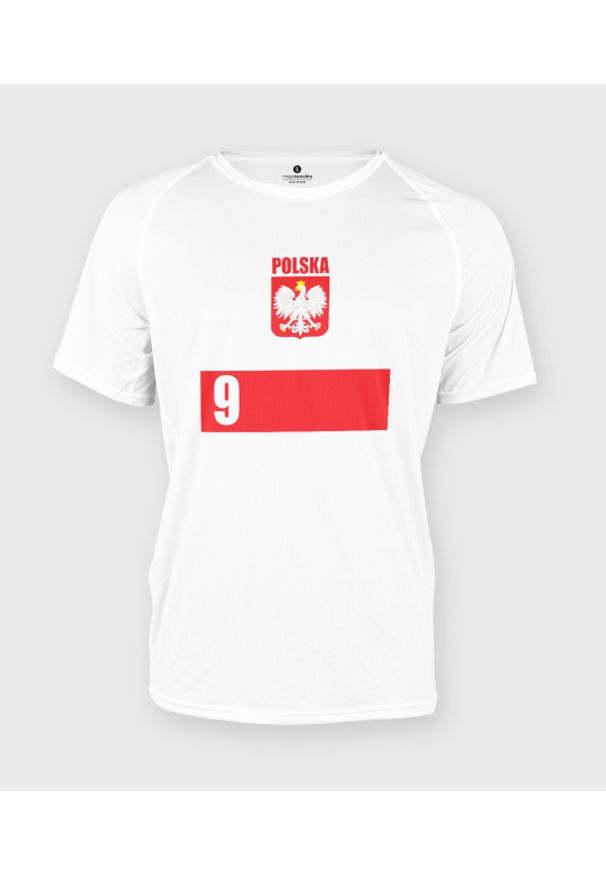 MegaKoszulki - Koszulka męska sportowa Koszulka Reprezentacji Polski. Materiał: poliester