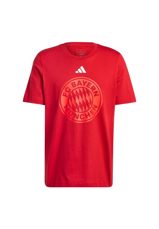 Adidas - Koszulka FC Bayern DNA Graphic. Kolor: czerwony. Sport: piłka nożna