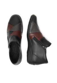 Remonte Półbuty R7674-02 Czarny. Kolor: czarny. Materiał: skóra #4