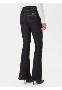 Gaudi Jeansy 521BD26006 Czarny Flare Fit. Kolor: czarny