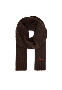 Szalik Coach. Kolor: brązowy #1