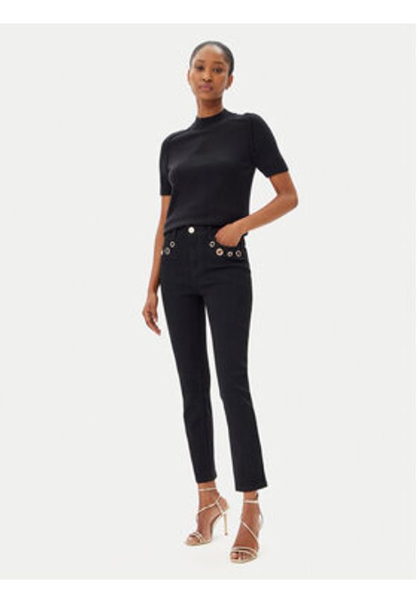 Artigli Jeansy ADDE002564 002 Czarny Slim Fit. Kolor: czarny