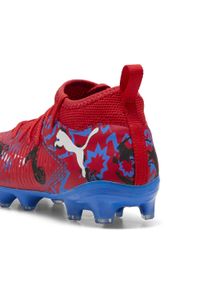 Puma - Młodzieżowe buty piłkarskie FUTURE 8 MATCH PLAYMAKERS FG/AG PUMA. Kolor: czerwony, niebieski, wielokolorowy, czarny. Sport: piłka nożna