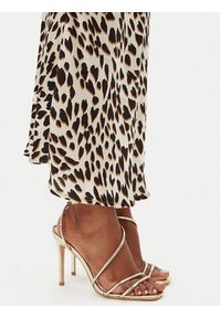 Kontatto Spódnica maxi B3008C Beżowy Slim Fit. Kolor: beżowy. Materiał: wiskoza #5