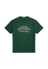 Polo Ralph Lauren T-Shirt 710981142004 Zielony Classic Fit. Typ kołnierza: polo. Kolor: zielony. Materiał: bawełna