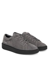 Karl Lagerfeld - KARL LAGERFELD Sneakersy KL53323A Szary. Kolor: szary. Materiał: skóra, zamsz #6