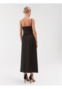 Guess Sukienka koktajlowa W3BK82 WDEE2 Czarny Regular Fit. Kolor: czarny. Materiał: syntetyk. Styl: wizytowy