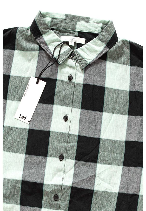 Lee - KOSZULA DAMSKA LEE BELL SKOSZULA DAMSKA LEEVE SHIRT PALE MINT L45ZKHER 112110688