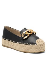 DeeZee Espadryle WSS20375-27 Czarny. Kolor: czarny. Materiał: skóra #7