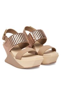 United Nude Sandały Delta Wedge Puffier 10988971188 Beżowy. Kolor: beżowy. Materiał: skóra #3