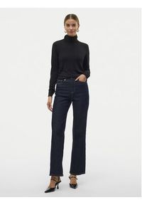 Vero Moda Golf Iris 10320450 Czarny Slim Fit. Typ kołnierza: golf. Kolor: czarny. Materiał: syntetyk #3