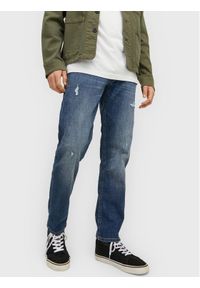 Jack & Jones - Jack&Jones Jeansy Mike 12219141 Niebieski Regular Fit. Kolor: niebieski