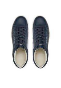 MICHAEL Michael Kors Sneakersy Keating Lace Up 42R4KEFS3L Granatowy. Kolor: niebieski. Materiał: skóra