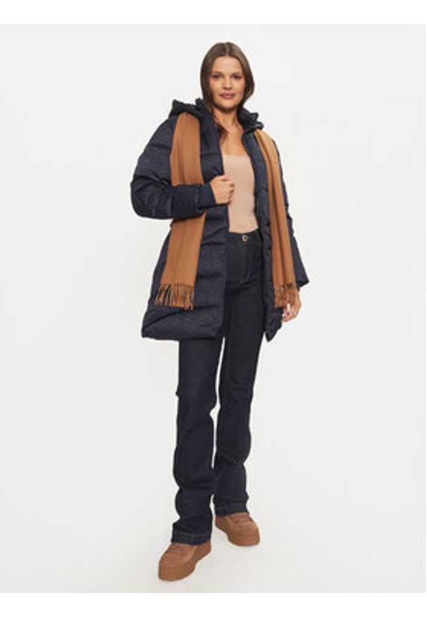 Guess Kurtka zimowa Seline W4BL58 WGL72 Granatowy Regular Fit. Kolor: niebieski. Materiał: syntetyk. Sezon: zima
