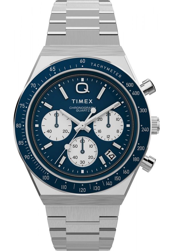Zegarek Timex Zegarek męski Timex TW2W51600 srebrny. Kolor: srebrny