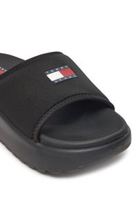 Tommy Jeans Klapki Tjw Comfy Pool Slide EN0EN02765 Czarny. Kolor: czarny. Materiał: materiał