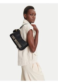 Love Moschino - LOVE MOSCHINO Torebka JC4104PP1NLT1000 Czarny. Kolor: czarny. Materiał: skórzane #1