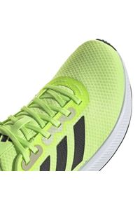 Adidas - Buty do biegania adidas Runfalcon 3.0 M IE0741 zielone. Zapięcie: sznurówki. Kolor: zielony. Materiał: materiał. Szerokość cholewki: normalna. Model: Adidas Cloudfoam. Sport: bieganie #7