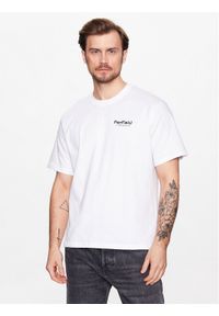 Penfield T-Shirt PFD0349 Biały Regular Fit. Kolor: biały. Materiał: bawełna #1