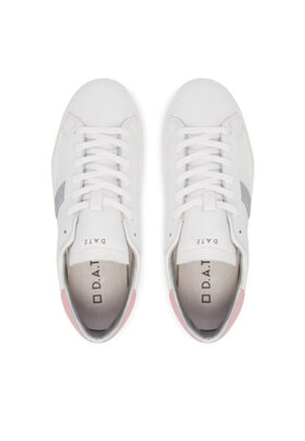 D.A.T.E. Sneakersy Hill Low Calf W431-HL-CA Biały. Kolor: biały. Materiał: skóra