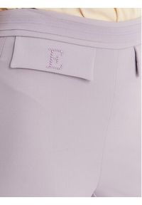 Elisabetta Franchi Spodnie materiałowe PA-170-61E2-V290 Fioletowy Regular Fit. Kolor: fioletowy. Materiał: syntetyk #2